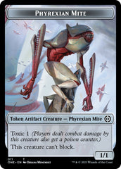 Phyrexian Mite // Phyrexian Insect Double-Sided Token [Phyrexia: All Will Be One Commander Tokens] | Exor Games Summserside