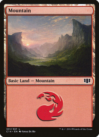 Mountain (331) [Commander 2014] | Exor Games Summserside