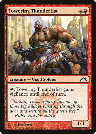 Towering Thunderfist [Gatecrash] | Exor Games Summserside