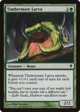 Timbermaw Larva [Zendikar] | Exor Games Summserside