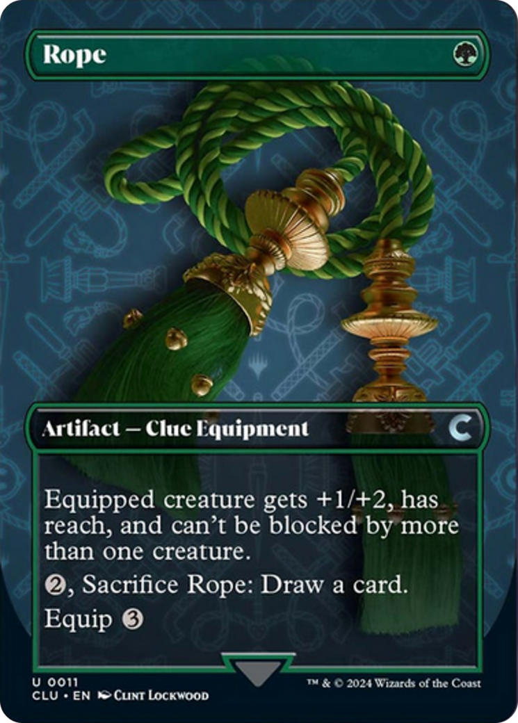 Rope (Borderless) [Ravnica: Clue Edition] | Exor Games Summserside