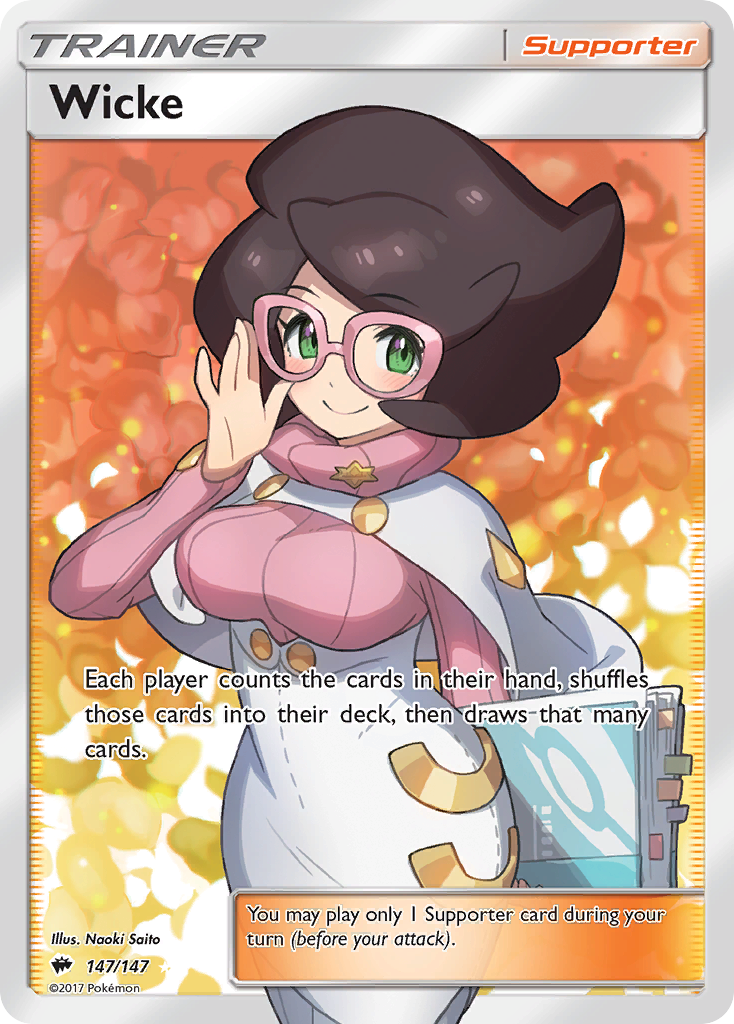 Wicke (147/147) [Sun & Moon: Burning Shadows] | Exor Games Summserside