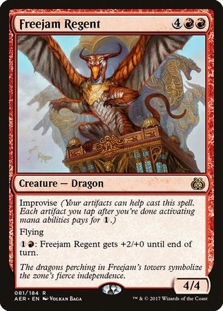 Freejam Regent [Aether Revolt] | Exor Games Summserside