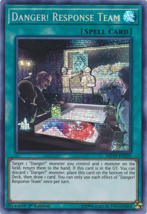 Danger! Response Team [MP19-EN221] Prismatic Secret Rare | Exor Games Summserside