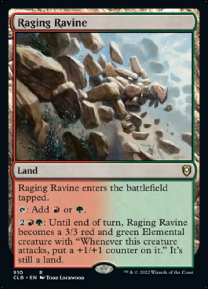 Raging Ravine [Commander Legends: Battle for Baldur's Gate] | Exor Games Summserside