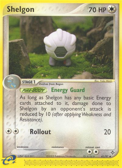 Shelgon (41/97) [EX: Dragon] | Exor Games Summserside