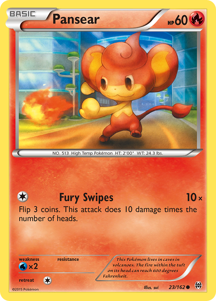 Pansear (23/162) [XY: BREAKthrough] | Exor Games Summserside