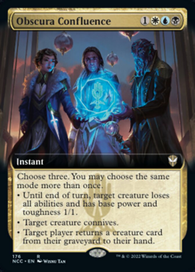 Obscura Confluence (Extended Art) [Streets of New Capenna Commander] | Exor Games Summserside