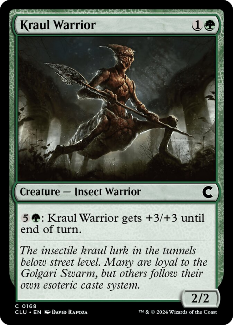 Kraul Warrior [Ravnica: Clue Edition] | Exor Games Summserside