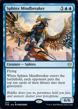 Sphinx Mindbreaker [Theros Beyond Death] | Exor Games Summserside