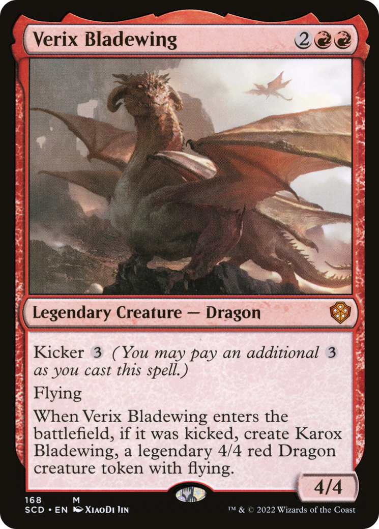 Verix Bladewing [Starter Commander Decks] | Exor Games Summserside