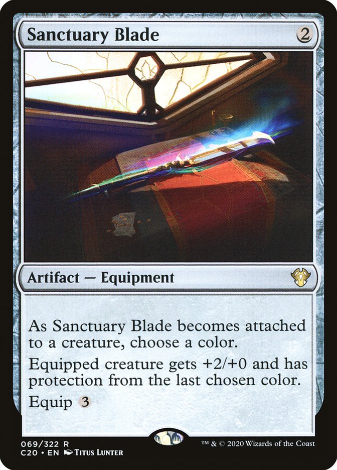 Sanctuary Blade [Commander 2020] | Exor Games Summserside