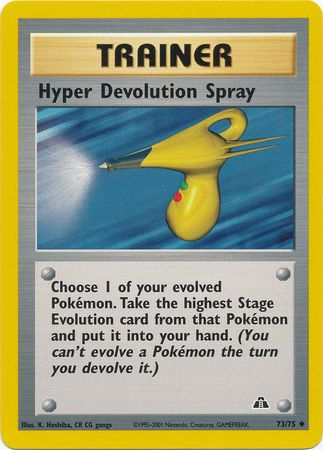 Hyper Devolution Spray (73/75) [Neo Discovery Unlimited] | Exor Games Summserside