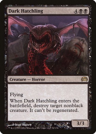 Dark Hatchling [Planechase 2012] | Exor Games Summserside