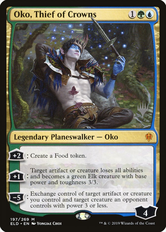 Oko, Thief of Crowns (Promo Pack) [Throne of Eldraine Promos] | Exor Games Summserside