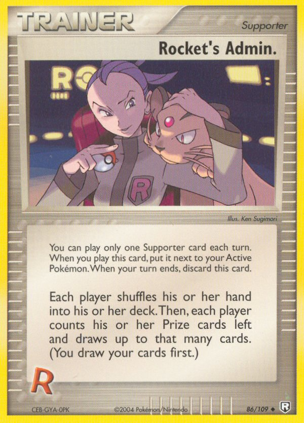 Rocket's Admin. (86/109) [EX: Team Rocket Returns] | Exor Games Summserside