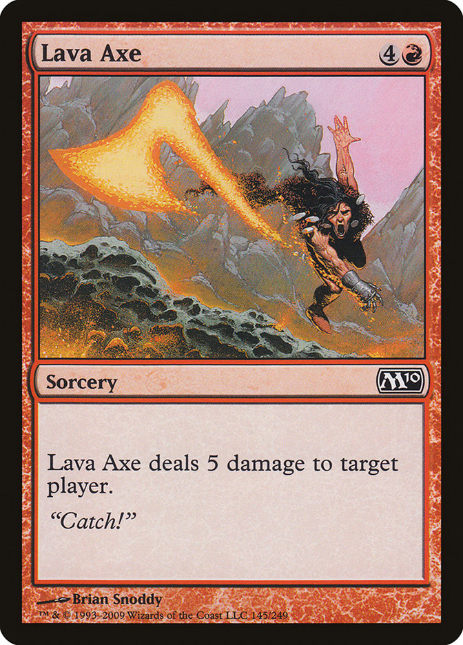 Lava Axe [Magic 2010] | Exor Games Summserside