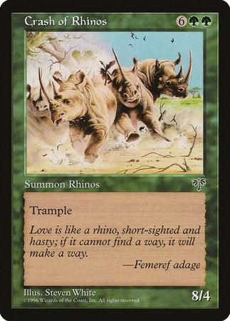 Crash of Rhinos [Mirage] | Exor Games Summserside