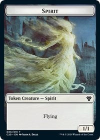 Spirit // Insect (013) Double-sided Token [Commander 2020 Tokens] | Exor Games Summserside
