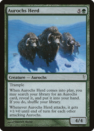 Aurochs Herd [Coldsnap] | Exor Games Summserside