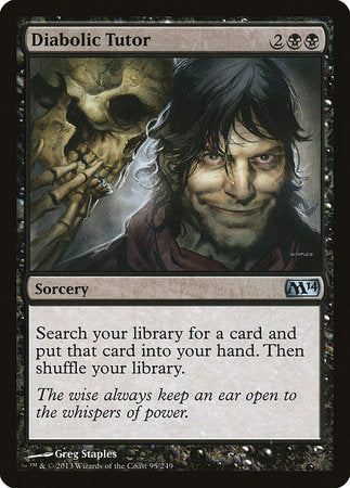 Diabolic Tutor [Magic 2014] | Exor Games Summserside