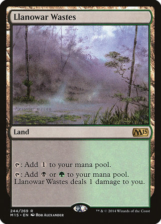 Llanowar Wastes [Magic 2015] | Exor Games Summserside