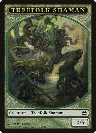 Treefolk Shaman Token [Modern Masters Tokens] | Exor Games Summserside