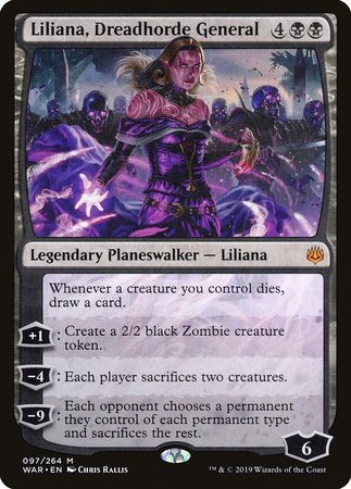 Liliana, Dreadhorde General [War of the Spark] | Exor Games Summserside