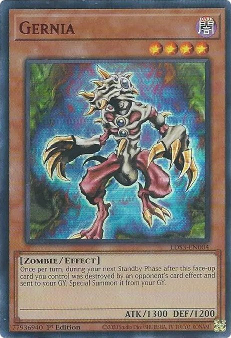 Gernia (Red) [LDS3-EN004] Ultra Rare | Exor Games Summserside