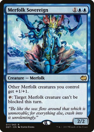 Merfolk Sovereign [Duel Decks: Merfolk vs. Goblins] | Exor Games Summserside