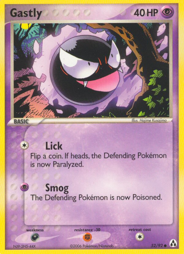 Gastly (52/92) [EX: Legend Maker] | Exor Games Summserside