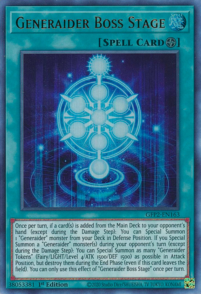 Generaider Boss Stage [GFP2-EN163] Ultra Rare | Exor Games Summserside