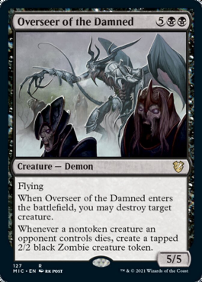 Overseer of the Damned [Innistrad: Midnight Hunt Commander] | Exor Games Summserside