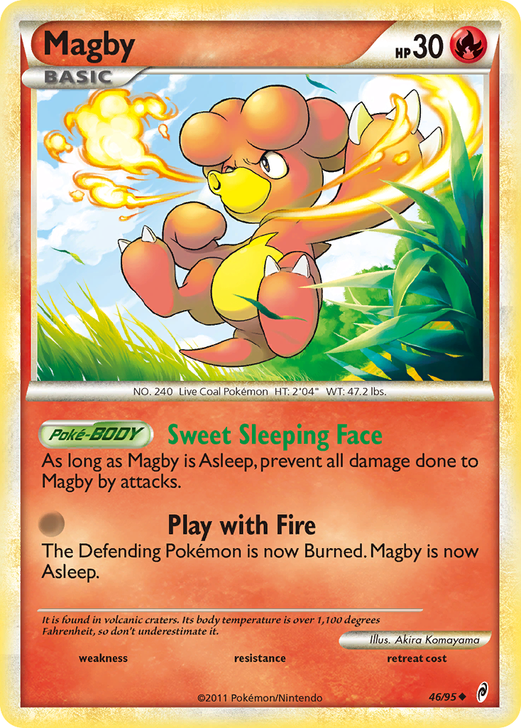 Magby (46/95) [HeartGold & SoulSilver: Call of Legends] | Exor Games Summserside