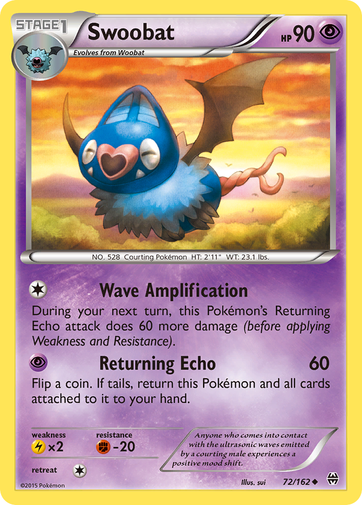 Swoobat (72/162) [XY: BREAKthrough] | Exor Games Summserside