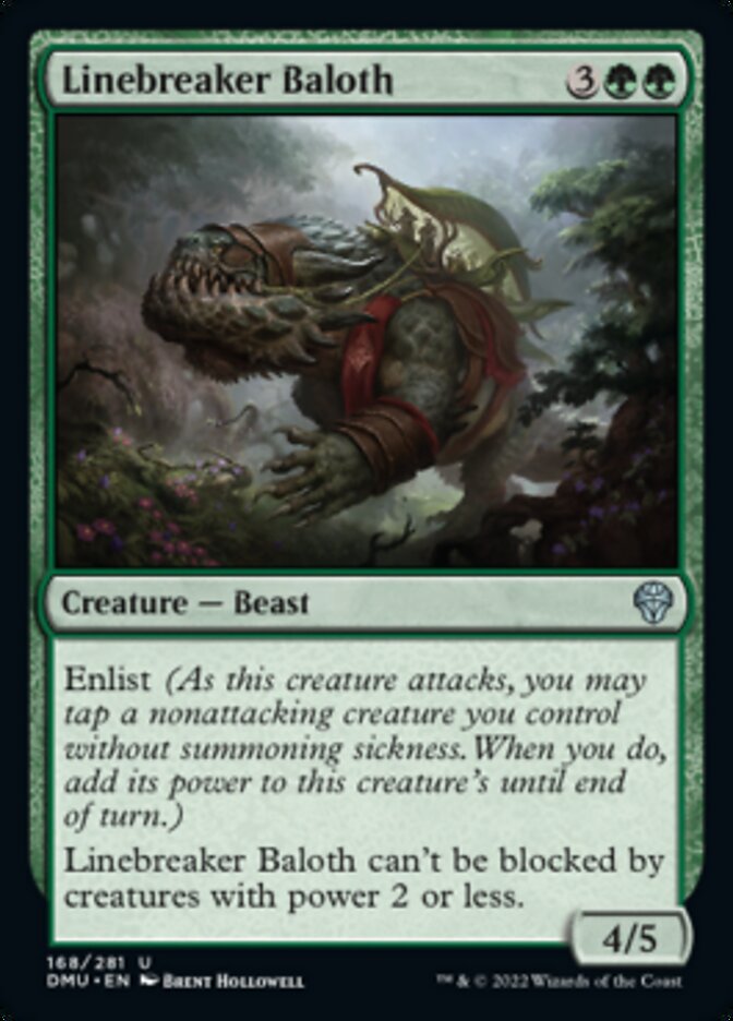 Linebreaker Baloth [Dominaria United] | Exor Games Summserside