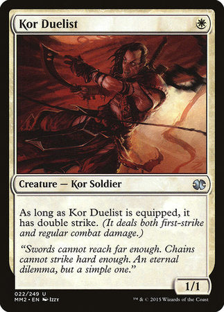 Kor Duelist [Modern Masters 2015] | Exor Games Summserside