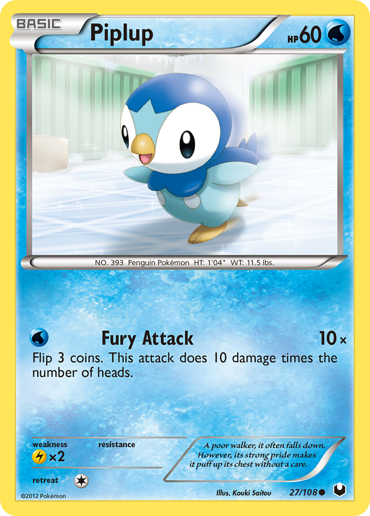 Piplup (27/108) [Black & White: Dark Explorers] | Exor Games Summserside