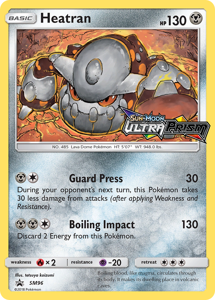 Heatran (SM96) [Sun & Moon: Black Star Promos] | Exor Games Summserside