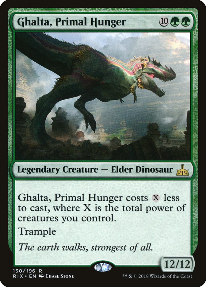 Ghalta, Primal Hunger [Rivals of Ixalan] | Exor Games Summserside