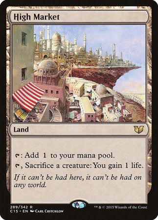 High Market [Commander 2015] | Exor Games Summserside