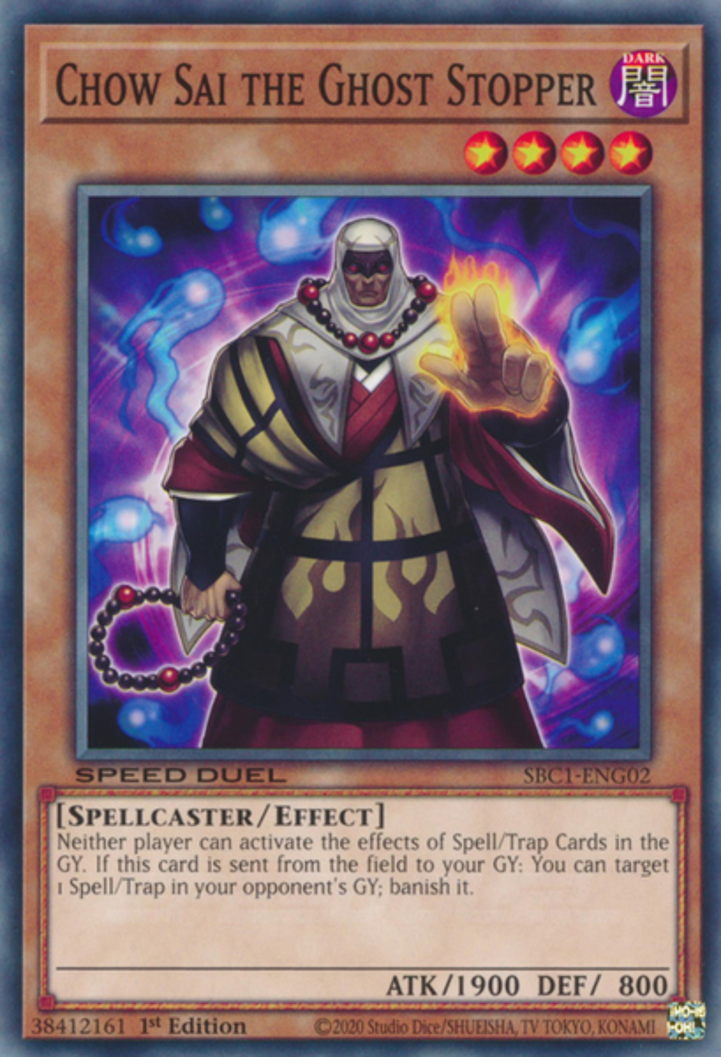 Chow Sai the Ghost Stopper [SBC1-ENG02] Common | Exor Games Summserside