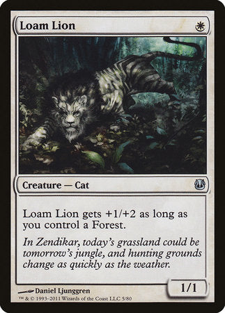 Loam Lion [Duel Decks: Ajani vs. Nicol Bolas] | Exor Games Summserside