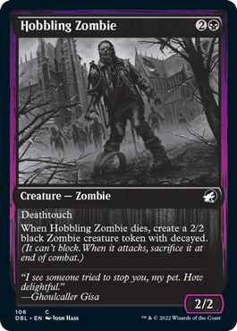 Hobbling Zombie [Innistrad: Double Feature] | Exor Games Summserside