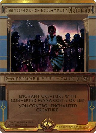 Threads of Disloyalty [Amonkhet Invocations] | Exor Games Summserside