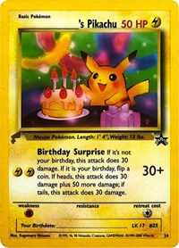 Pikachu (24) (Birthday) [Pikachu World Collection Promos] | Exor Games Summserside