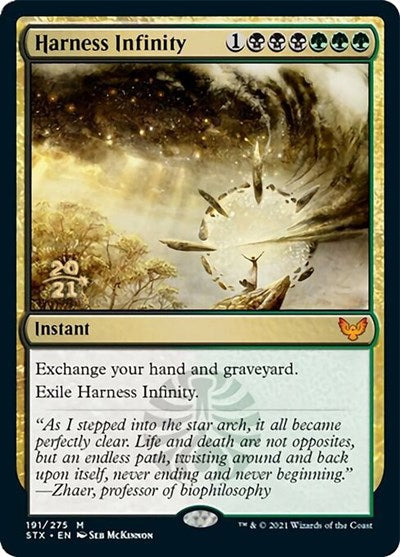 Harness Infinity [Strixhaven: School of Mages Prerelease Promos] | Exor Games Summserside