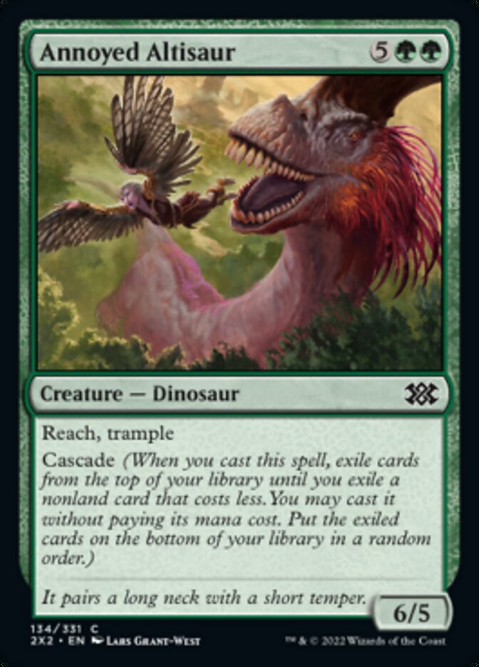 Annoyed Altisaur [Double Masters 2022] | Exor Games Summserside