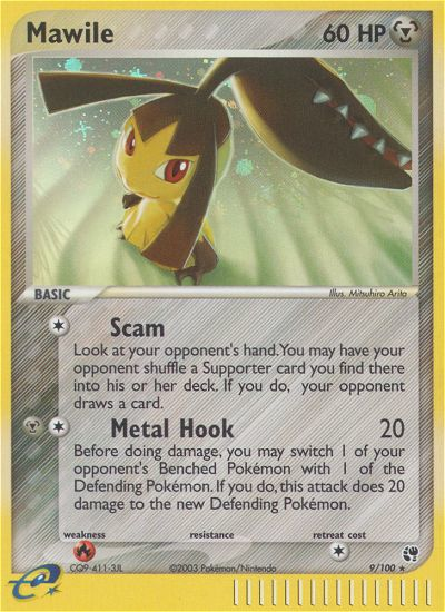 Mawile (9/100) [EX: Sandstorm] | Exor Games Summserside