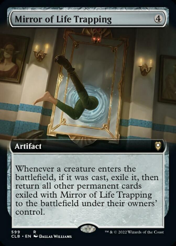 Mirror of Life Trapping (Extended Art) [Commander Legends: Battle for Baldur's Gate] | Exor Games Summserside